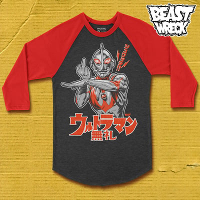 F.u.ltraman raglan shirts