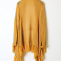 Long Sleeve Fringe/Tassel Cardigan - Thumbnail 3