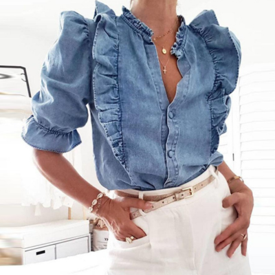 Elegant long sleeve t-shirt - Thumbnail 5