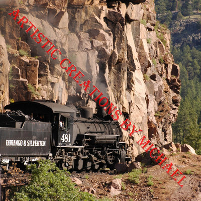 Train around the rockcliff