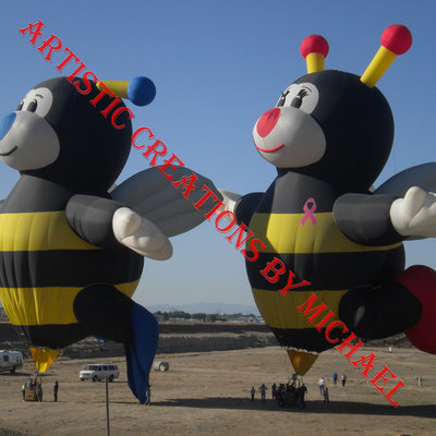 Famous beehot air balloons