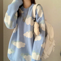 Cloud Blue Jumper Sweater - Thumbnail 2