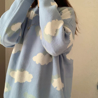 Cloud Blue Jumper Sweater - Thumbnail 3