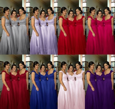 Long bridesmaid dresses, lilac bridesmaid dress, lace bridesmaid dress, modest bridesmaid dress, bridesmaid dress ，679