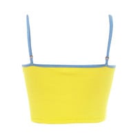 Cute Sexy Planet Embroidery Crop Top Tank Spaghetti Strap T-shirt Tee Shirt E-Girl Kawaii Korean Japanese Harajuku Retro Streetwear Fashion - Thumbnail 6