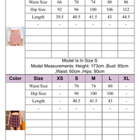Cute Pink Black Plaid Check Print Split Bodycon A-Line High Waisted  Mini Skirt Bottom E-Girl Kawaii Korean Japanese Harajuku Retro Streetwear Fashion - Thumbnail 2