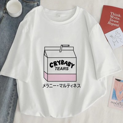 Japanese kawaii cry baby t-shirt