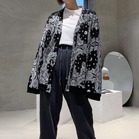 PAISLEY PRINT KIMONO JACKET - Thumbnail 1