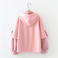 Harajuku Cute Sailor Moon Luna Cat Hoodie - Thumbnail 4