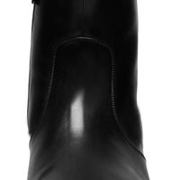 MENS HANDMADE BLACK SIDE ZIPPER HIGH QUALITY LEATHER ANKLE BOOTS FOR MENS - Thumbnail 2