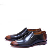 Special Foot Wears In Nice Chocolate Brown Genuine Leather Men Moccasin Shoes - Thumbnail 4