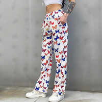 Free Shipping-BUTTERFLY TROUSERS - Thumbnail 1