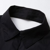 Sexy Back Black Long Sleeve Top with Lace Details - Thumbnail 4