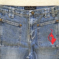 Girls Baby Phat Denim Jeans - Thumbnail 1
