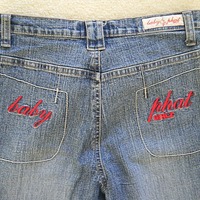 Girls Baby Phat Denim Jeans - Thumbnail 2