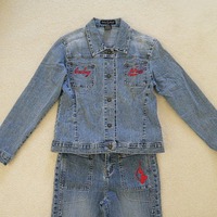 Girls Baby Phat Denim Jeans - Thumbnail 3