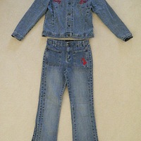 Girls Baby Phat Denim Jeans - Thumbnail 4