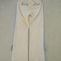 Girls Baby Phat Cream/Light Blue Pants - Thumbnail 1