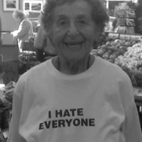 Free Shipping-"I HATE EVERYONE" TEE - Thumbnail 2