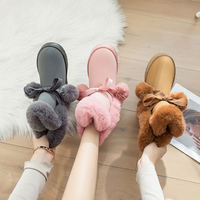 Cute Warm Pom-Pom Snowboots - Thumbnail 5