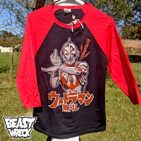 F.U.LTRAMAN Raglan Shirts - Thumbnail 1