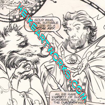 Planescapes tsr art by gorby and heike splash page 1