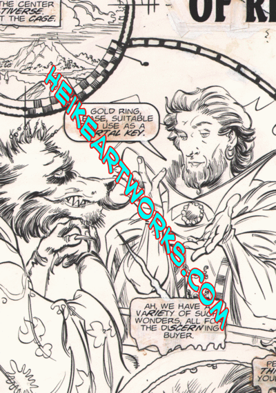 PlaneScapes TSR art by Gorby and Heike Splash page 1