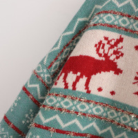 Elk Cotton Christmas Sweater for Christmas Gift. Knit Christmas Sweater - Thumbnail 3