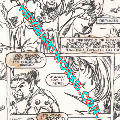 Planescapes tsr art by gorby and heike page 12