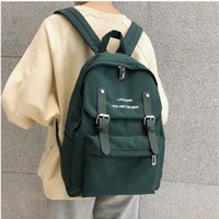 Black Waterproof Stylish Backpack School Bag - Thumbnail 2