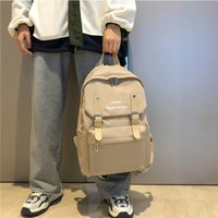 Black Waterproof Stylish Backpack School Bag - Thumbnail 8