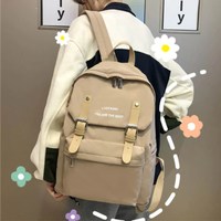 Black Waterproof Stylish Backpack School Bag - Thumbnail 9