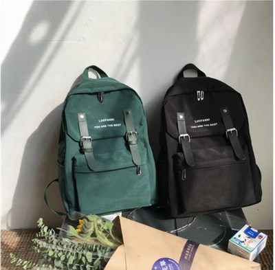 Black Waterproof Stylish Backpack School Bag