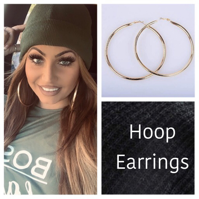 Hoop earrings 