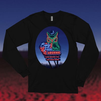 The empty field lounge - long sleeve t-shirt