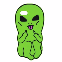 NEON ALIEN IPHONE CASE - Thumbnail 2
