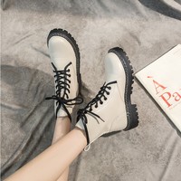 Stylish 3 Colors Combat Boots - Thumbnail 3