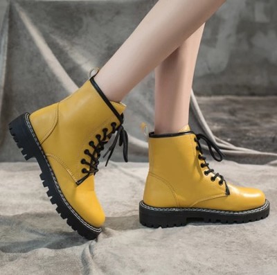 Stylish 3 Colors Combat Boots