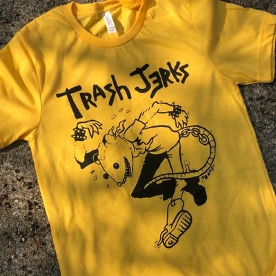 TRASH JERKS T-SHIRT (yellow)