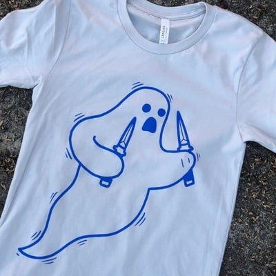 Stab Ghost T-Shirt (silver)