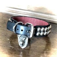 2 Row Small Dome Studs Cuff - Thumbnail 1