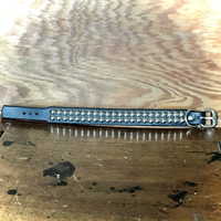 2 Row Small Dome Studs Cuff - Thumbnail 3