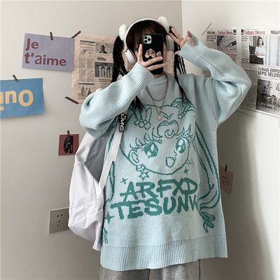 Sailor moon oversize sweater