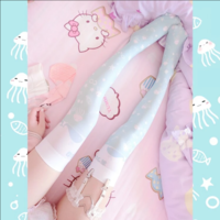 cute Cosplay Ocean AcalephCute Harajuku Over-knee Stockings - Thumbnail 1