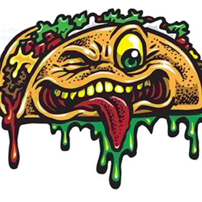 Taco freak sticker - Thumbnail 2
