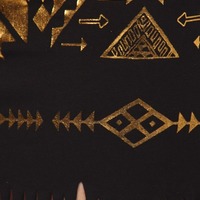 Gold metallic skirt - Thumbnail 2