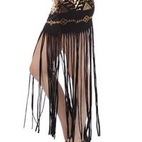 Gold metallic skirt - Thumbnail 3