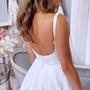 Gorgeous Ball Gown Square Neck Split Wedding Dresses with Appliques-1