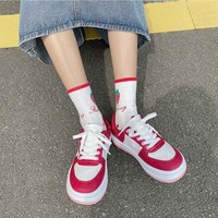 Cute Lace up Strawberry Sneakers - Thumbnail 1