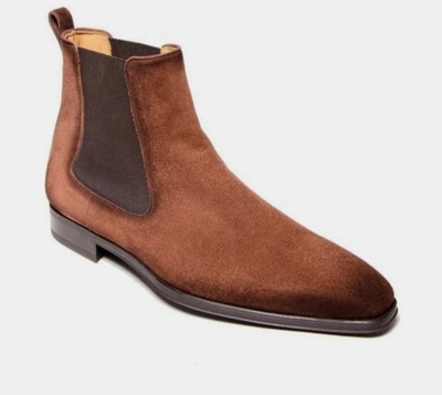 Fresh Arrival Adult Two Tone Chelsea Boot,Winter Best Suede Formal Wear Hiking Boot